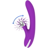Rožinė Fun Function Bunny Funny Vibration 2.0 Intimate Wellness Device Rožinė