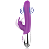 Rožinė Fun Function Combi Double Tapping Intimate System, Dual Motor, Rožinė, 21 cm