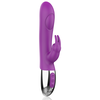 Rožinė Fun Function Combi Double Tapping Intimate System, Dual Motor, Rožinė, 21 cm
