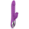 Fun Function Zenda Thruster &amp; Rotation Dual-Action Silicone Device 24.5cm Violetinė