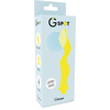 G-SPOT Gavyn Vibrating Massager Geltona - Medical Silicone, USB, 10 Modes