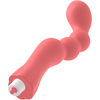 G-SPOT Gohan Vibrator Light Raudona - Ergonomic USB Rechargeable Massager