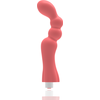G-SPOT Gohan Vibrator Light Raudona - Ergonomic USB Rechargeable Massager