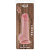 Get Real Prabangus dvigubo tankio storas dildo TPE 28 cm