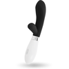 Glossy Jackson Rabbit Juodas Dual Motor Silicone Massager 12cm