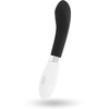 GLOSSY John Curve Juodas - Intimate Silicone Vibration Device 12cm
