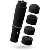 Glossy Kurt Pocket Massager Juodas - Compact Multi-Speed Relaxation Tool