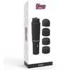 Glossy Kurt Pocket Massager Juodas - Compact Multi-Speed Relaxation Tool