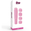 Rožinė Glossy Kurt Rožinė Compact Multi-Speed Personal Massager 4-in-1