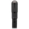 Glossy Brilliant Pocket Vibrator Juodas - Discreet Compact Model ABS