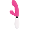 Rožinė Glossy Elvi Rožinė Dual-Motor Silicone Intimate Machine 10 Modes 12cm