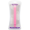 Glossy Slim Deep Rose Vibrator - Atsparus vandeniui ABS, Compact 165 mm