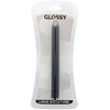 Glossy Brilliant Slim Vibrator Juodas 165mm - Atsparus vandeniui ABS Model