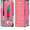 HAPPY LOKY Ariel Intimate Massager, Silicone, USB, 13cm, Violet