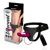 Harness Attraction Vincent Rabbit Vibrator System 15x4 cm Juodas