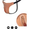 Hidden Desire Alter Ego Silicone Adjustable Open Thong One Size Flesh