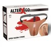 Hidden Desire Alter Ego Silicone Adjustable Open Thong One Size Flesh