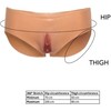 Hidden Desire Alter Ego Open Brief Low Waist Silicone Panty S-L Flesh