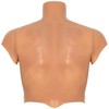 HIDDEN DESIRE ALTER EGO Silicone Male Torso Shirt with Abs, Flesh, S-L