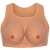 Hidden Desire Alter Ego Silicone Wearable Breast Top C-Cup Flesh S-M-L