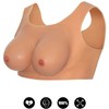 HIDDEN DESIRE Alter Ego Silicone Wearable Breast Top E-Cup Flesh S-L