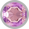 Intense Anal Toys Intense Metal Plug M Violet Crystal - Aluminum, Decorative Jewel, 8 cm