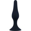 Intense Anal Toys Intense Anal Level 2 Silicone Plug 11.5 cm Juodas - Advanced Flexible Model
