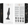 Intense Anal Toys Intense Anal Level 2 Silicone Plug 11.5 cm Juodas - Advanced Flexible Model