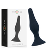 Intense Anal Toys Intense Anal Level 3 Silicone Plug 12.5cm Juodas - Advanced Model