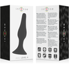 Intense Anal Toys Intense Anal Level 4 Juodas 15.5 cm - Advanced Silicone Plug
