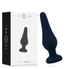 Intense Anal Toys Intense Pipo S Silicone Anal Plug Juodas 9.8 cm - Classic Tapered Design