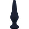 Intense Anal Toys Intense Pipo S Silicone Anal Plug Juodas 9.8 cm - Classic Tapered Design
