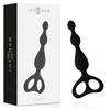 Intense Anal Toys INTENSE Danti Juodas Silicone Anal Plug 17.5 cm Body-Safe Material