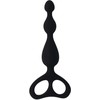 Intense Anal Toys INTENSE Danti Juodas Silicone Anal Plug 17.5 cm Body-Safe Material