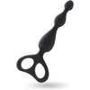 Intense Anal Toys INTENSE Danti Juodas Silicone Anal Plug 17.5 cm Body-Safe Material