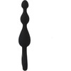 Intense Anal Toys INTENSE Danti Juodas Silicone Anal Plug 17.5 cm Body-Safe Material