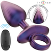 Intense Anal Toys INTENSE Michael Rechargeable Vibrating Plug with Remote Control, Juodas