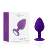 Intense Anal Toys Intense Shelki M Lilac - Medical Silicone Anal Plug with Diamond Base