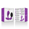 Intense Anal Toys Intense Shelly Remote-Controlled Silicone Anal Plug Violetinė Atsparus vandeniui