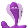 Intense Anal Toys Intense Shelly Remote-Controlled Silicone Anal Plug Violetinė Atsparus vandeniui