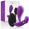 Intense Anal Toys Intense Shelly Remote-Controlled Silicone Anal Plug Violetinė Atsparus vandeniui