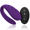 Intense Couples Toys Intense Bruno Double Motor Lilac Silicone Couple Massager, Remote, 62mm