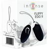 Intense Couples Toys INTENSE Flippy II Remote-Controlled Vibrating Egg, Juodas, 12 Modes
