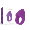Intense Couples Toys INTENSE OTO Lilac Rechargeable Silicone Vibrating Ring, 20 Modes, Atsparus vandeniui