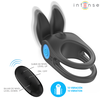 Intense Couples Toys INTENSE SAM Double Vibrating Ring Juodas 10-Mode Rechargeable USB