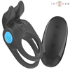 Intense Couples Toys INTENSE SAM Double Vibrating Ring Juodas 10-Mode Rechargeable USB