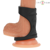 Intense Couples Toys INTENSE THEO Double Silicone Juodas Support Ring Model 3, 5.1 cm