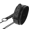 INTENSE FETISH Vegan Leather Adjustable Collar - Juodas, Unisex, Ethical