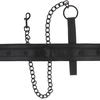 INTENSE FETISH Vegan Leather Adjustable Collar - Juodas, Unisex, Ethical
