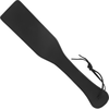 INTENSE FETISH Vegan Leather Impact Paddle 32.5cm Ergonomic Juodas